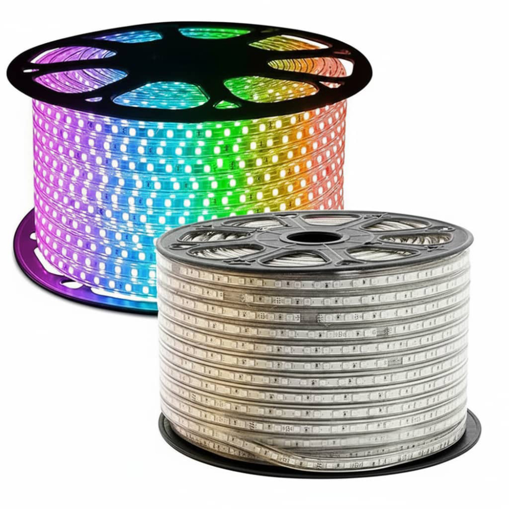 ریسه شلنگی RGB هفت رنگ – کارتن ۱۰۰ متری