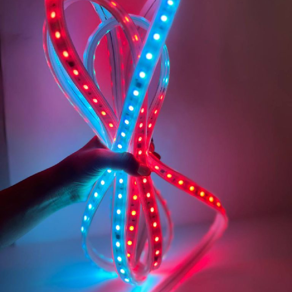 ریسه شلنگی RGB رونده همراه با ریموت