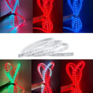 ریسه شلنگی RGB رونده همراه با ریموت مخصوص و ضمانت دو ساله