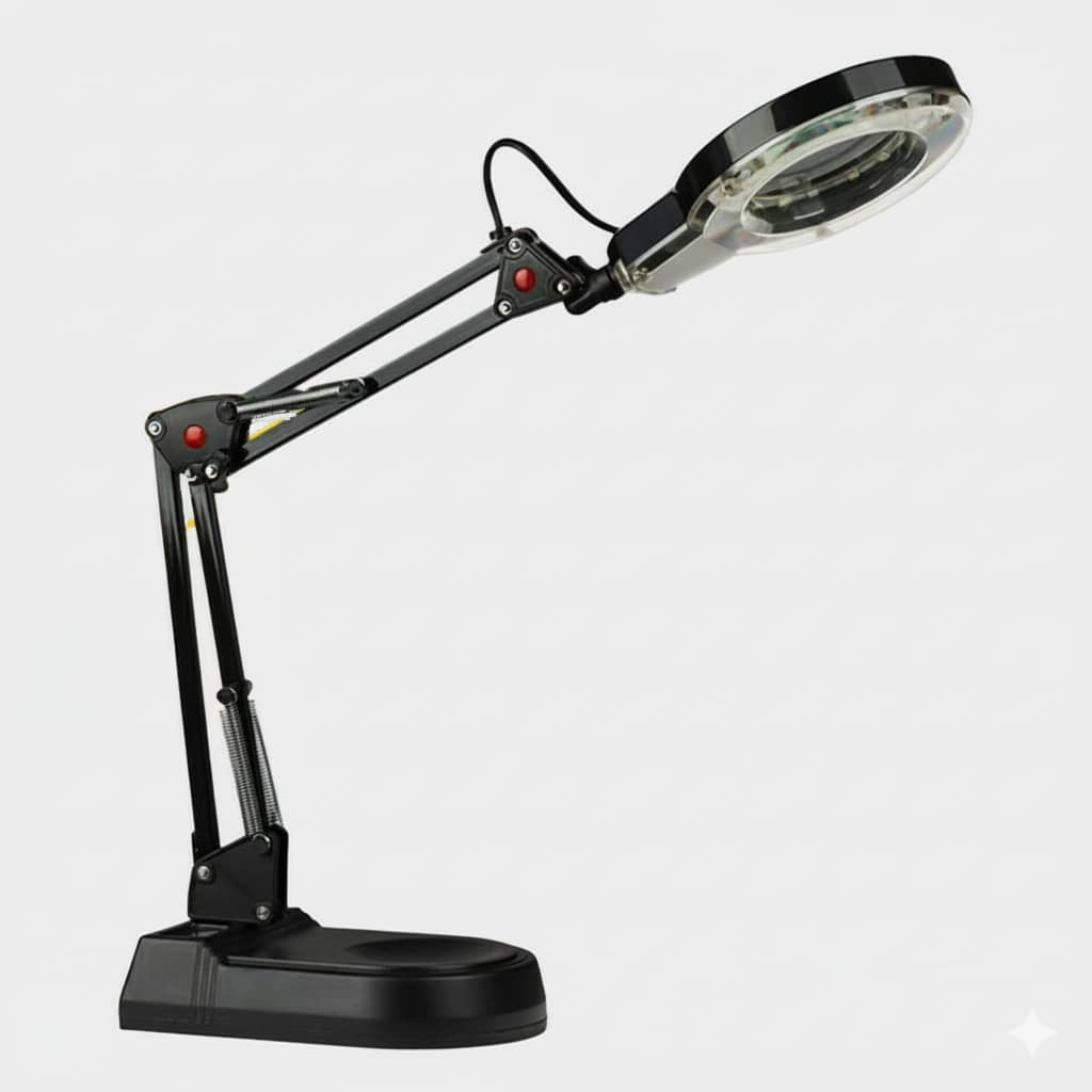 چراغ مطالعه ذره بین دار کریم زاده مدل ML-211