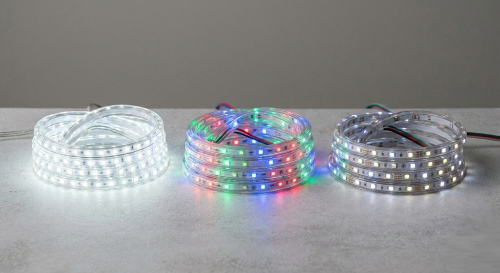 انواع ریسه شلنگی LED برای نما